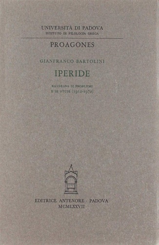 9788884551832-Iperide. Rassegna di problemi e di studi (1912-1972).