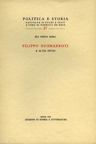 9788884987433-Filippo Buonarroti e altri studi.