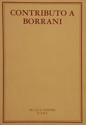 Contributo a Borrani.