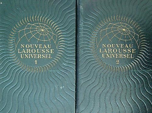 Nouveau Larousse Universel. Dictionnaire Encyclopédique.