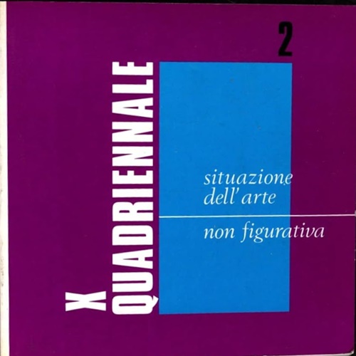Situazione dell'arte non figurativa.