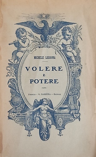 Volere è potere.