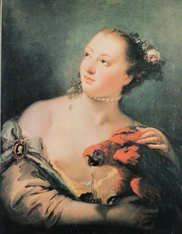 Le portraiten en Italie au Siecle de Tiepolo.