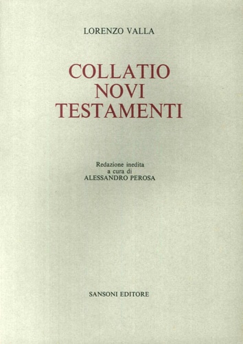 Collatio Novi Testamenti.