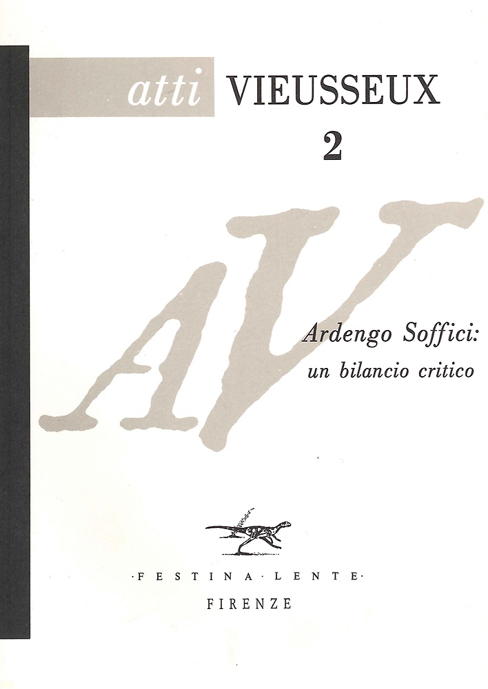 9788885171046-Ardengo Soffici: un bilancio critico.