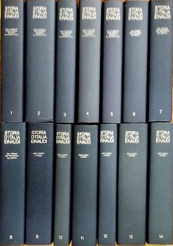 Storia d'Italia Einaudi.
