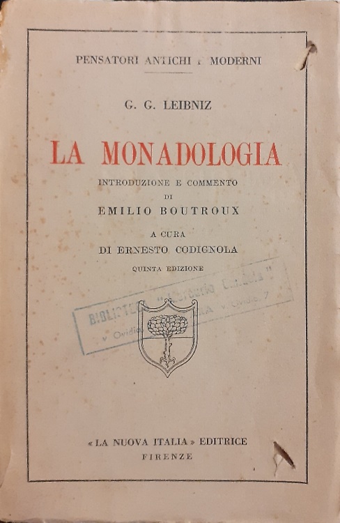 La monadologia.