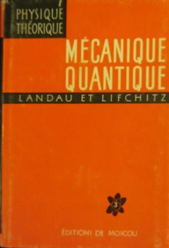 Mécanique quantique.