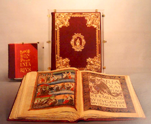 Biblia Sacra. Codex Membranaceus Saeculi IX. Conosciuta come Bibbia di San Paolo