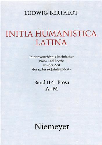9783484801028-Initia Humanistica Latina.