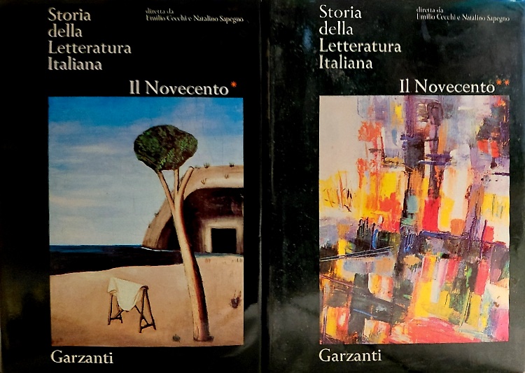 Storia della letteratura italiana. Il Novecento.