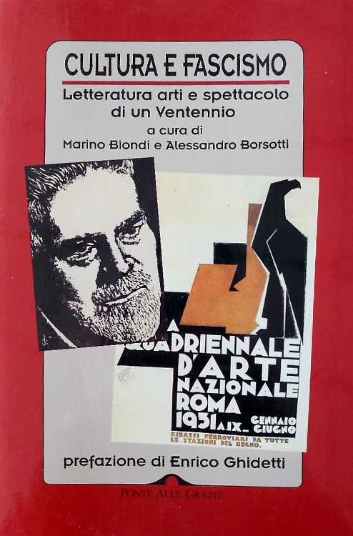 9788879283526-Cultura e fascismo. Letteratura, arti e spettacolo di un ventennio.