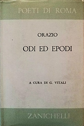 9788808009401-Odi e Epodi.