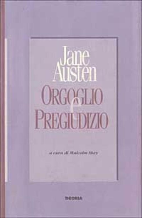 9788824103961-Orgoglio e pregiudizio.