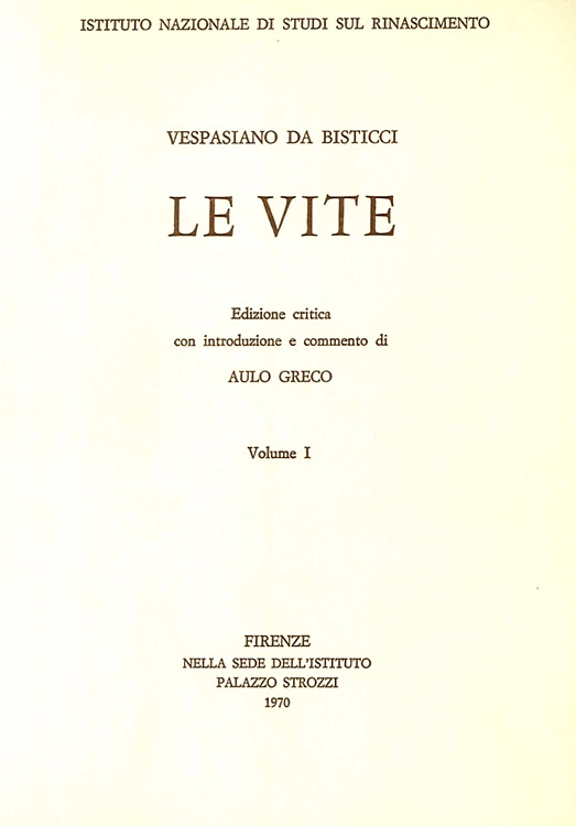 9788822208606-Le vite.Vol.I