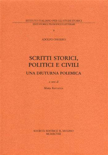 9788815067883-Scritti storici, politici e civili. Una diuturna polemica.