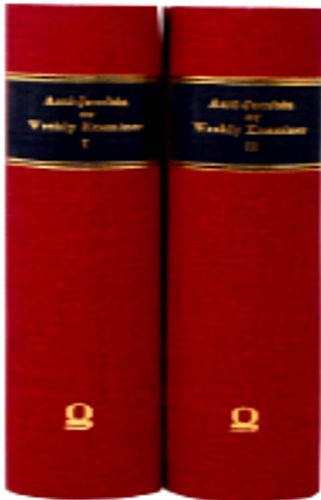 The Anti-Jacobin, or Weekly Examiner 1799.