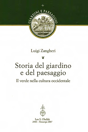 9788822251718-Storia del giardino e del  paesaggio. Il verde nella cultura occidentale.