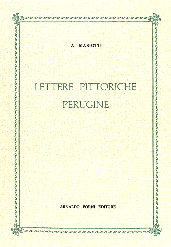 9788827114322-Lettere pittoriche perugine o sia ragguaglio di alcune memorie istoriche risguar