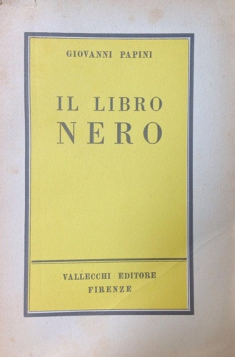 Il libro nero. Nuovo diario di Gog.