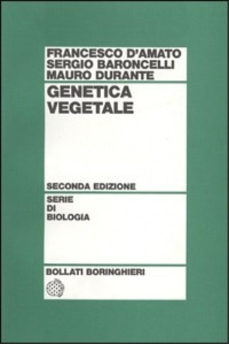 Genetica vegetale.