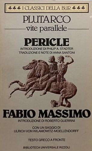 9788817167727-Vite Parallele. Pericle. Fabio Massimo.