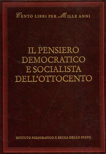 9788824019194-Il pensiero democratico e socialista dell'Ottocento.