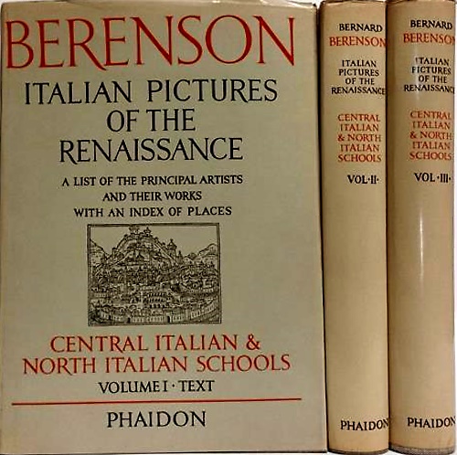 Italian Pictures of the Renaissance. A list of the principal Artists and their w