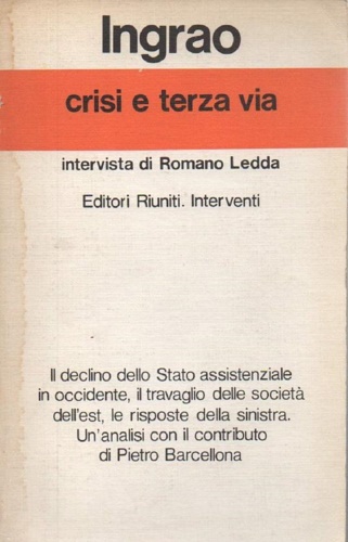 9788835919087-Crisi e terza via.