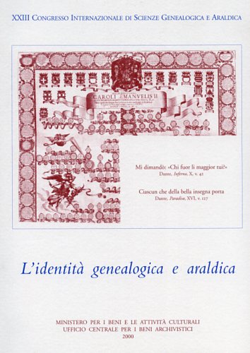 9788871251875-L'identità genealogica e araldica. Fonti, metodologie, interdisciplinarità, pros