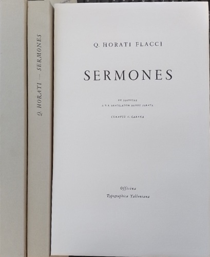 Sermones.