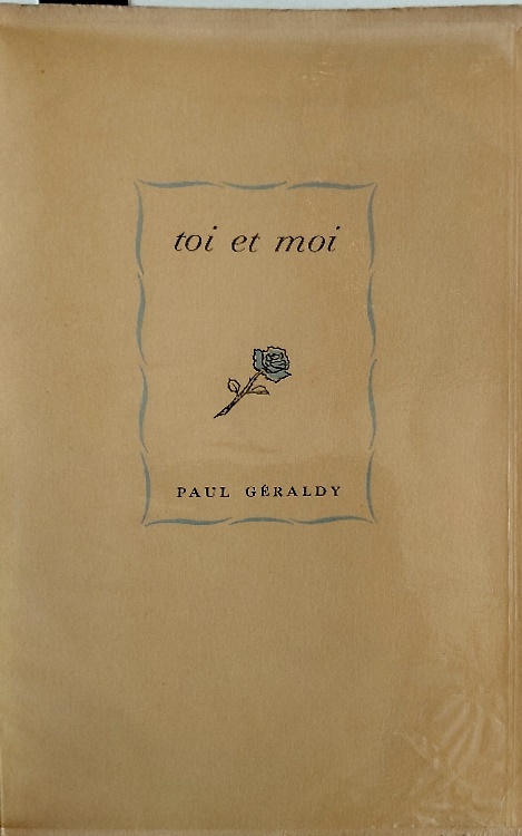 Toi et moi.