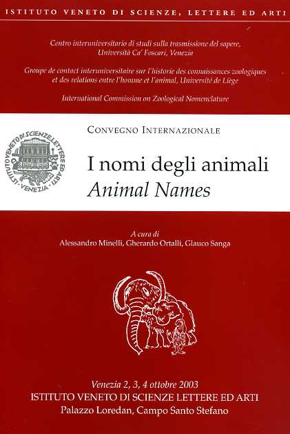 I nomi degli animali. Animal names.