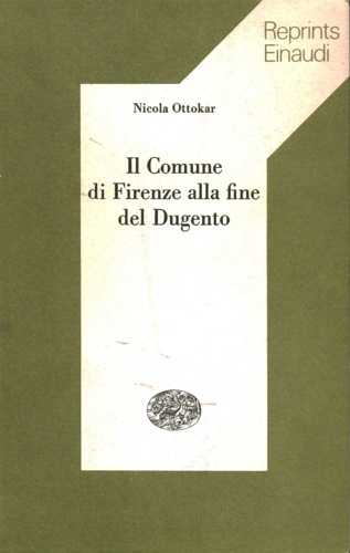 Il comune di Firenze alla fine del Dugento.