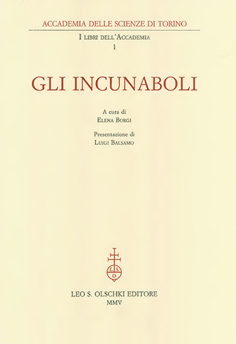 9788822254504-Accademia delle Scienze di Torino. Gli incunaboli.