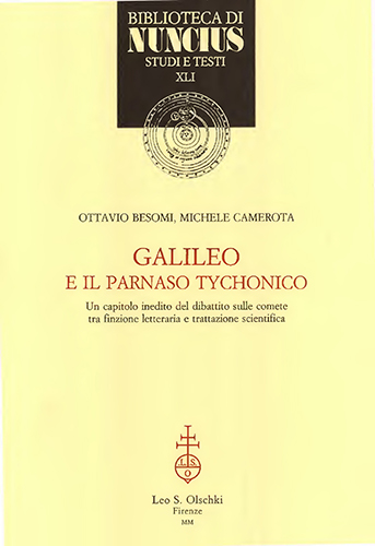 9788822249401-Galileo e il Parnaso Tychonico. Un capitolo inedito del dibattito sulle comete t